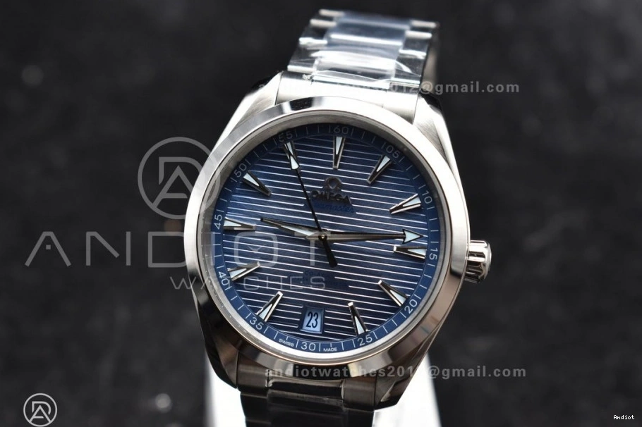1:1 Summer Blue Dial Terra on Clone Bracelet Aqua Best Stainless Super 41mm VSF A8900 Edition 0104